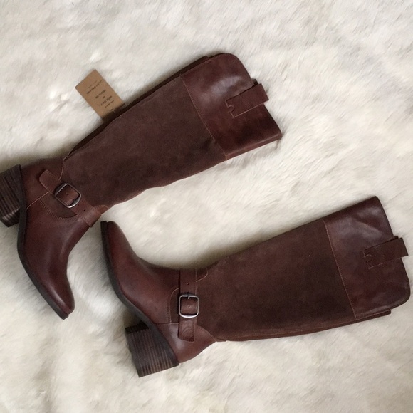 Lucky Brand Kailan Leather Boots - Picture 2 of 5
